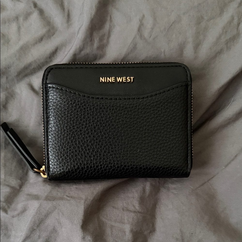 Nine West Black Leather Wallet